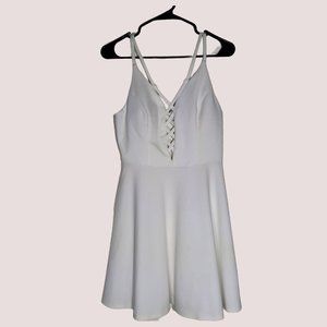 White Mini Party Dress
